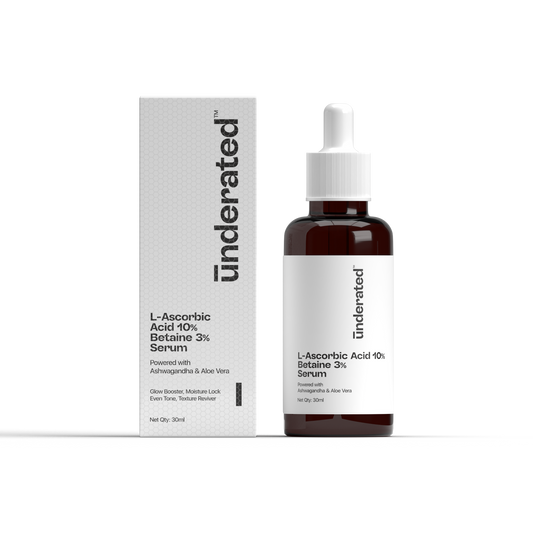 Underated L-Ascorbic Acid 10% Betaine 3% Serum