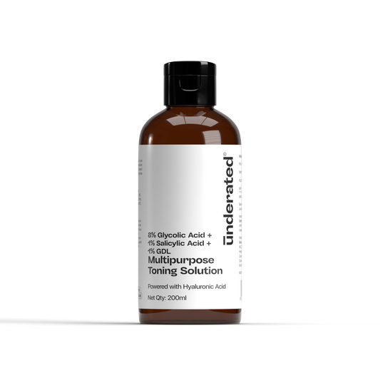 8% GLYCOLIC ACID + 1% SALICYLIC ACID + 1% GDL MULTIPURPOSE TONING SOLUTION